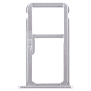 SIM Card Tray + SIM Card Tray / Micro SD Card for Huawei G9 Plus (Silver)