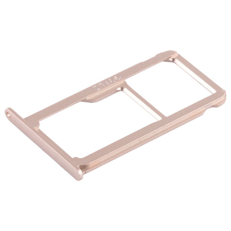 SIM Card Tray + SIM Card Tray / Micro SD Card for Huawei P9 Plus(Gold)