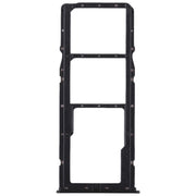 2 SIM Card Tray + Micro SD Card Tray for Huawei Enjoy 8 Plus(Black)