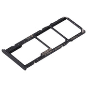 2 SIM Card Tray + Micro SD Card Tray for Huawei Enjoy 8 Plus(Black)