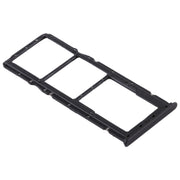 2 SIM Card Tray + Micro SD Card Tray for Huawei Enjoy 8 Plus(Black)