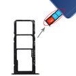 SIM Card Tray + SIM Card Tray + Micro SD Card for Huawei Honor 7A (Black) - Card Socket by PMc TechLife | Online Shopping South Africa | PMc TechLife | Buy Now Pay Later Mobicred