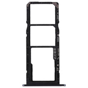 SIM Card Tray + SIM Card Tray + Micro SD Card for Huawei Honor 7A (Black)