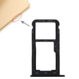 SIM Card Tray + SIM Card Tray / Micro SD Card for Huawei Enjoy 7 (Black) - Card Socket by PMc TechLife | Online Shopping South Africa | PMc TechLife | Buy Now Pay Later Mobicred
