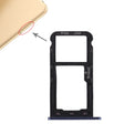 SIM Card Tray + SIM Card Tray / Micro SD Card for Huawei Enjoy 7 (Blue) - Card Socket by PMc TechLife | Online Shopping South Africa | PMc TechLife | Buy Now Pay Later Mobicred