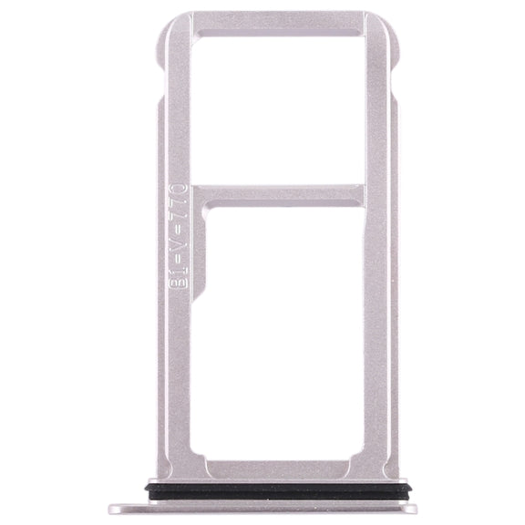 SIM Card Tray + SIM Card Tray / Micro SD Card for Huawei Mate 10 (Silver)