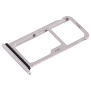 SIM Card Tray + SIM Card Tray / Micro SD Card for Huawei Mate 10 (Silver)