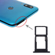 SIM Card Tray + SIM Card Tray / Micro SD Card Tray for Huawei P smart Pro 2019 (Black) - free shipping - PMC TechLife - Order now!