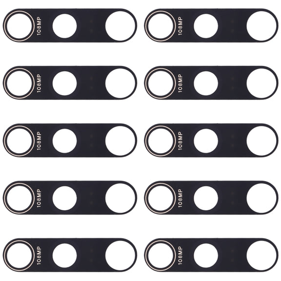 10 PCS Back Camera Lens for Xiaomi Mi 10 Pro 5G