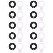 For Huawei V10 / Nova 2s 10pcs Back Camera Lens