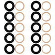 For Huawei P smart / Enjoy 7S 10pcs Back Camera Lens - Camera by PMc TechLife | Online Shopping South Africa | PMc TechLife | Buy Now Pay Later Mobicred