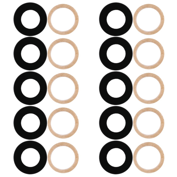 For Huawei P smart / Enjoy 7S 10pcs Back Camera Lens