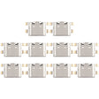 For Meizu Meilan Note / M1 Note 10pcs Charging Port Connector - For Meizu by PMc TechLife | Online Shopping South Africa | PMc TechLife | Buy Now Pay Later Mobicred