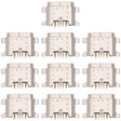 For Vivo Y75 10pcs Charging Port Connector - Single Tail Connector by PMc TechLife | Online Shopping South Africa | PMc TechLife | Buy Now Pay Later Mobicred
