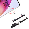 For OnePlus 8 Power Button and Volume Control Button (Black) - Home key & Side Key by PMc TechLife | Online Shopping South Africa | PMc TechLife | Buy Now Pay Later Mobicred