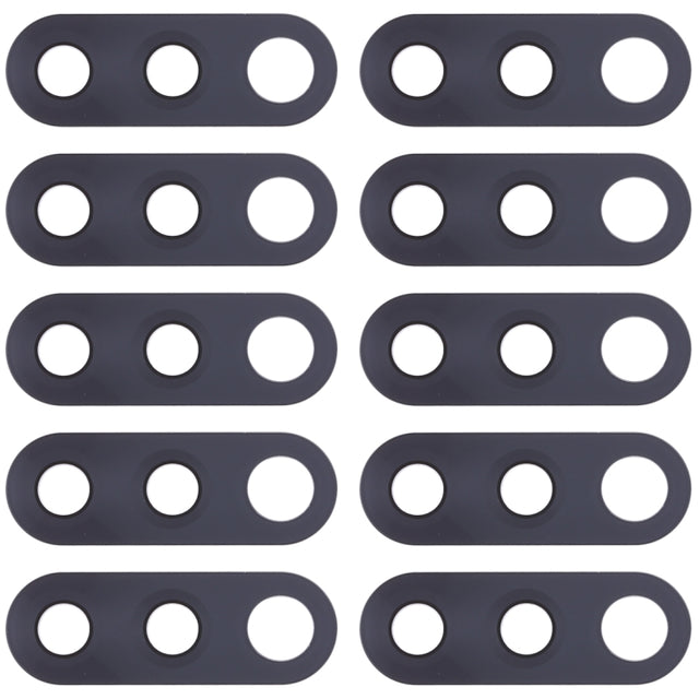 10 PCS Back Camera Lens for Nokia 4.2 / TA-1184 / TA-1133 / TA-1149 / TA-1150 / TA-1157(Black)