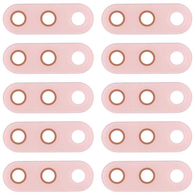10 PCS Back Camera Lens for Nokia 4.2 / TA-1184 / TA-1133 / TA-1149 / TA-1150 / TA-1157(Pink)