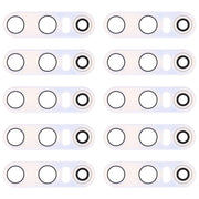 For Vivo X27 10pcs Back Camera Lens (White)