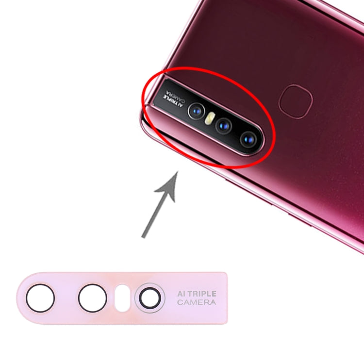 For Vivo S1 / V15 10pcs Back Camera Lens (Pink)