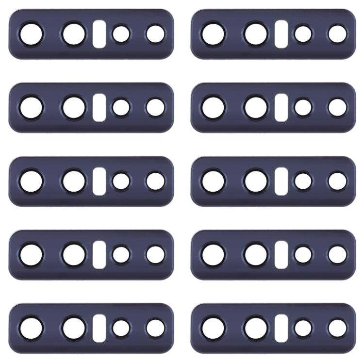 For Vivo V17 Pro 10pcs Back Camera Lens (Black)