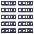 For Vivo V17 Pro 10pcs Back Camera Lens (Black) - Camera Parts by PMc TechLife | Online Shopping South Africa | PMc TechLife | Buy Now Pay Later Mobicred