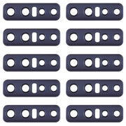 For Vivo V17 Pro 10pcs Back Camera Lens (Black)