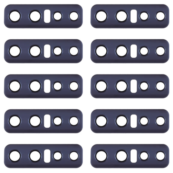 For Vivo V17 Pro 10pcs Back Camera Lens (Black)