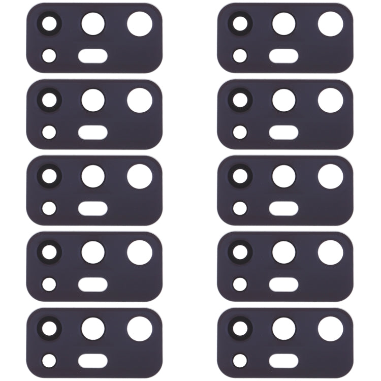 For Vivo V17 10pcs Back Camera Lens (Black)