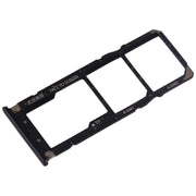 SIM Card Tray + SIM Card Tray + Micro SD Card Tray for Xiaomi Mi Play(Black)