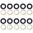 10 PCS Back Camera Lens Cover & Adhesive for Xiaomi Mi 6 - Camera by PMC TechLife | Online Shopping South Africa | PMC TechLife
