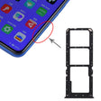 For OPPO A11x/A11/A9(2020)/A5(2020) SIM Card Tray + SIM Card Tray + Micro SD Card Tray (Black) - free shipping - PMc TechLife - Order now!