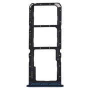 For Realme X2 SIM Card Tray + SIM Card Tray + Micro SD Card Tray (Blue)