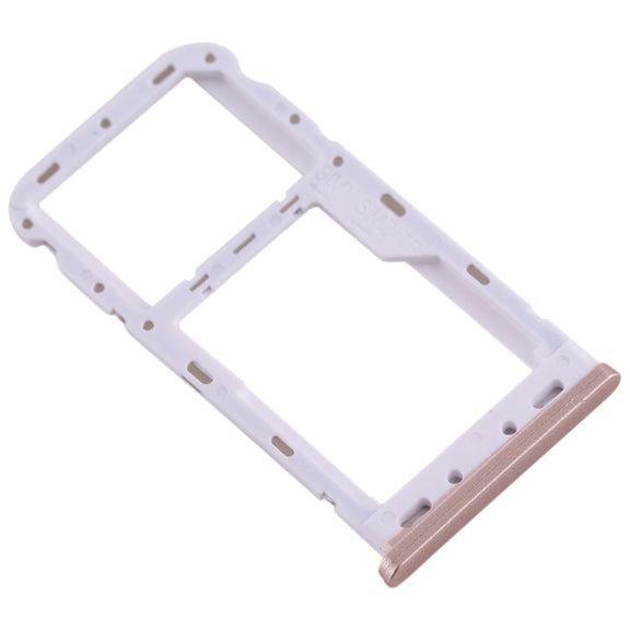 For Meizu M6T SIM Card Tray + SIM / Micro SD Card Tray (Pink)
