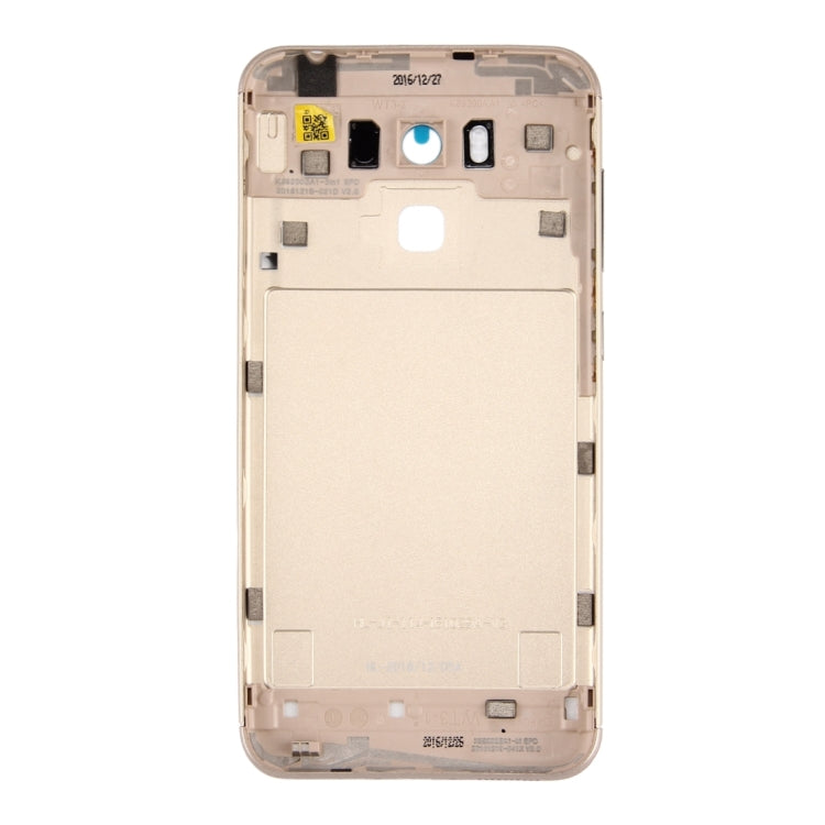Aluminum Alloy Back Battery Cover for Asus ZenFone 3 Max / ZC553KL (Gold)