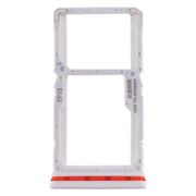 SIM Card Tray + SIM / Micro SD Card Tray for Xiaomi Redmi K30 4G(White)