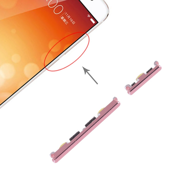 For Vivo X9 Side Keys (Rose Gold)