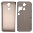 Back Cover for LG K10 2017 (Gold) - For LG by PMc TechLife | Online Shopping South Africa | PMc TechLife | Buy Now Pay Later Mobicred