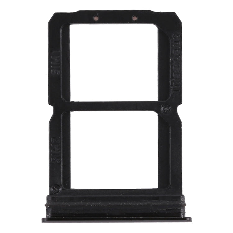 For OnePlus 6 Double SIM Card Tray (Black)