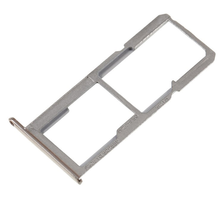 SIM Card Tray + SIM Card Tray + Micro SD Card Tray for Motorola Moto E5 Plus(Gold)