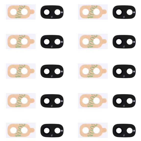 For Galaxy J7 (2018) 10pcs Back Camera Lens Cover with Sticker