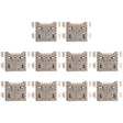 10 PCS Charging Port Connector for HTC Desire 10 Pro - Tail Connector by PMc TechLife | Online Shopping South Africa | PMc TechLife | Buy Now Pay Later Mobicred
