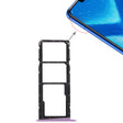 SIM Card Tray + Micro SD Card Tray for Huawei Honor 8X (Purple) - Card Socket by PMc TechLife | Online Shopping South Africa | PMc TechLife | Buy Now Pay Later Mobicred