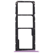 SIM Card Tray + Micro SD Card Tray for Huawei Honor 8X (Purple)