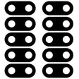 For Vivo Y95 10pcs Back Camera Lens - Camera Parts by PMc TechLife | Online Shopping South Africa | PMc TechLife | Buy Now Pay Later Mobicred