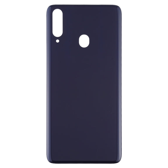 For Samsung Galaxy A20s Battery Back Cover (Blue)