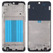 For Samsung Galaxy A20s Front Housing LCD Frame Bezel Plate (Black)