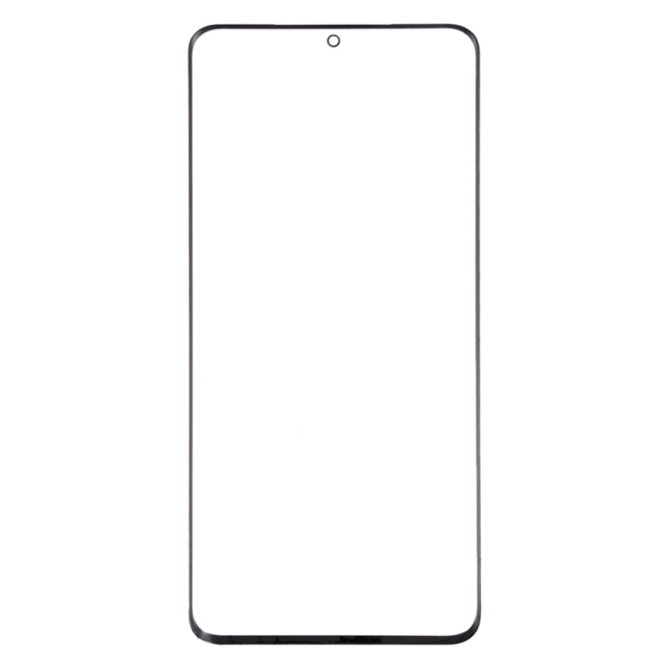 For Samsung Galaxy S20 Front Screen Outer Glass Lens (Black)
