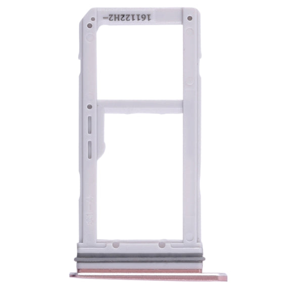 For Galaxy S7 Edge 2 SIM Card Tray / Micro SD Card Tray (Pink)
