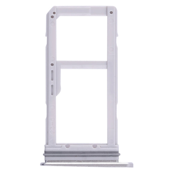 For Galaxy S7 Edge 2 SIM Card Tray / Micro SD Card Tray (White)