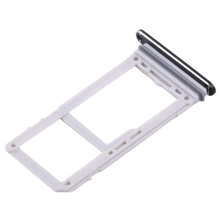 For Galaxy S8 / S8+ 2 SIM Card Tray / Micro SD Card Tray (Black)